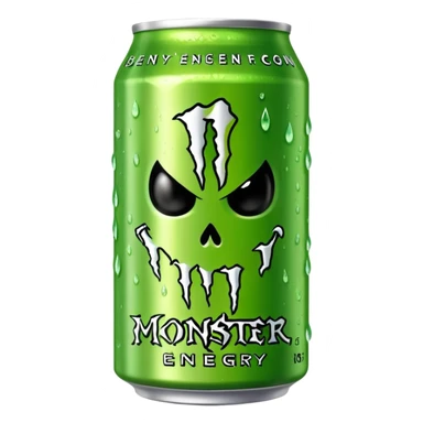 Monster energy drink sticker