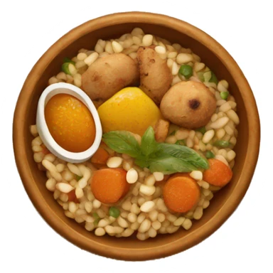 Morrocan food sticker