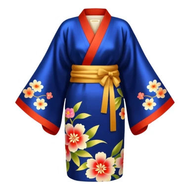 Kimono with no human just the dress sticker