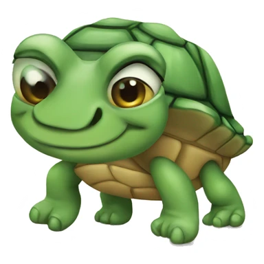 little turtle sticker
