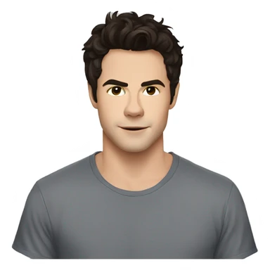 Dylan O'Brien wearing tee sticker