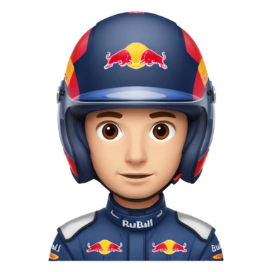 Red bull driver full face covers only helmet invisible f1  sticker