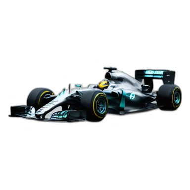 F1 Mercedes sticker