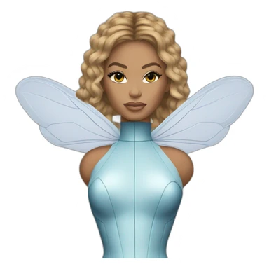 Beyonce Mugler outfit bee  sticker