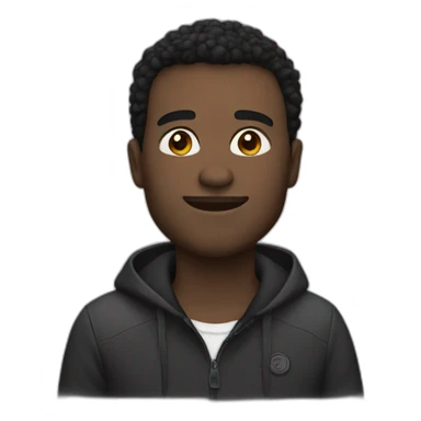 Man with black Chelsea sticker