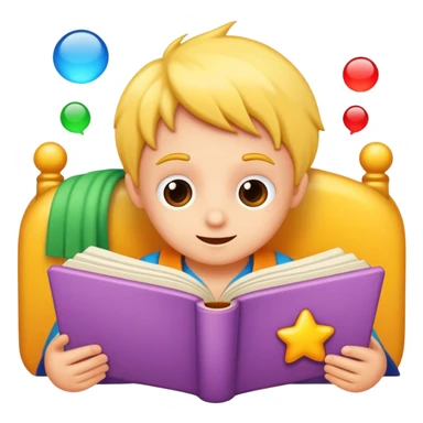 a storybook for kid sticker