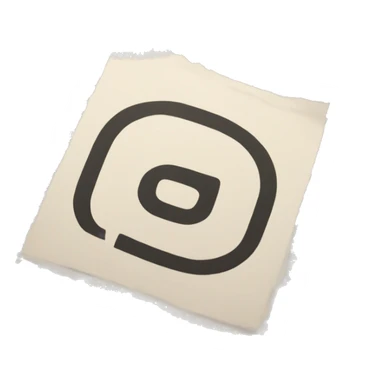 letter Q on the main plan, behind it people sticker