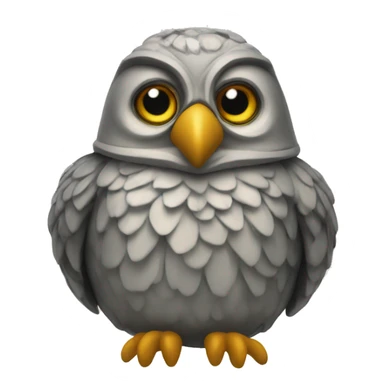 luz de casa buho saludand sticker