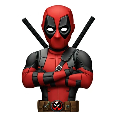 Mexican Deadpool sticker