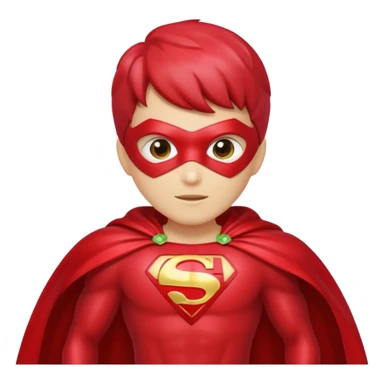 Cape-Wearing Super Fruit sticker