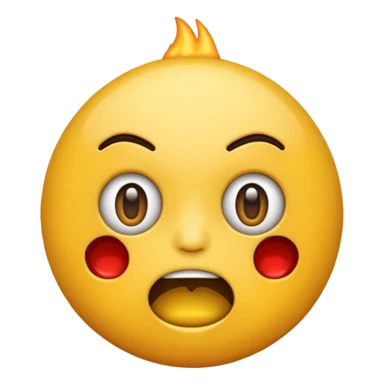 shock emoji sticker
