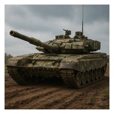 realistic military style tank, detailed, photorealistic sticker