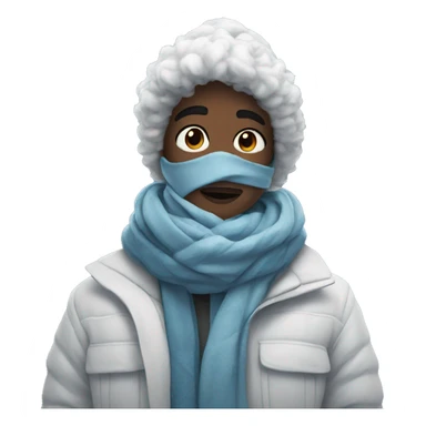 winter aesthetic sticker