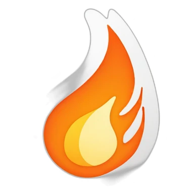 strava flame sticker