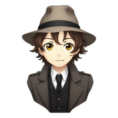 Chuuya Nakahara from "Bungou Stray Dogs" sticker