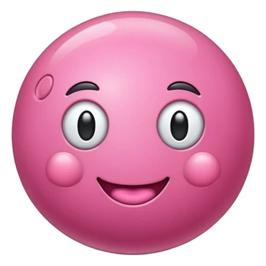 pink meatball sticker
