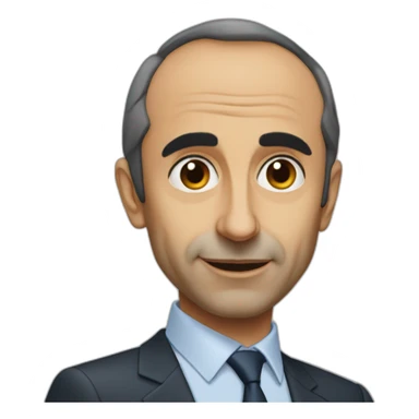 Eric zemmour maquiller sticker