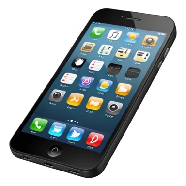 cellphone with no emoji sticker