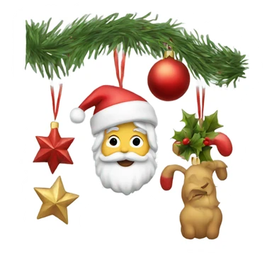  Christmas decorations  sticker