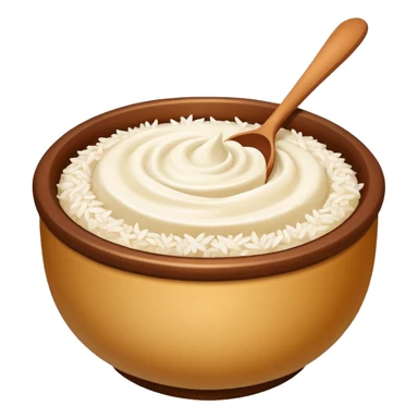 pot of rice cream nestum sticker