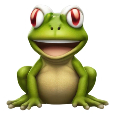 Toad from Mario Kart sticker