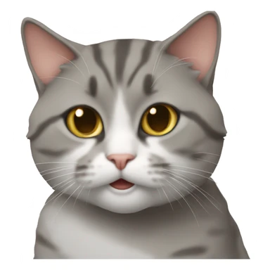 silly cat meme sticker