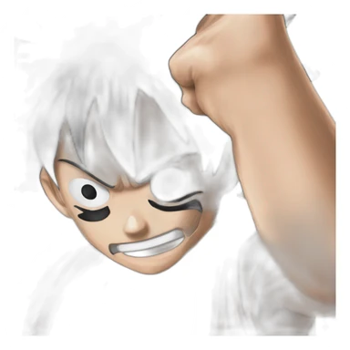 Luffy gear 5 One piece sticker