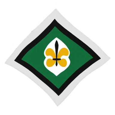 Scouts regiment flag sticker