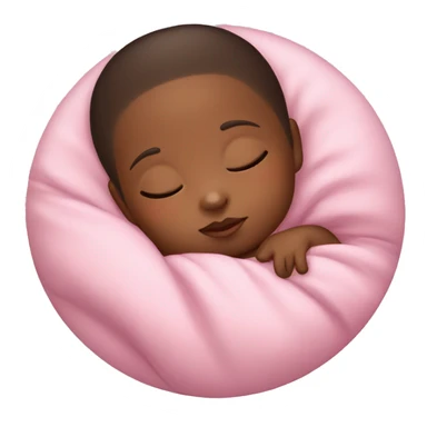 Baby girl Sleeping sticker