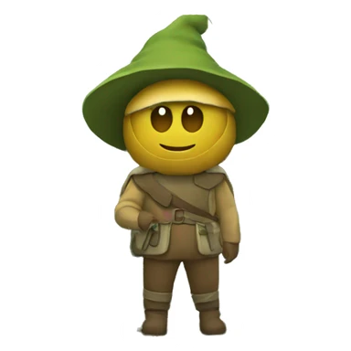 Tarzen in forest sticker