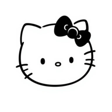 Hello Kitty icon sticker