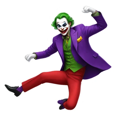 Joker dancing  sticker