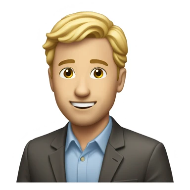 White man propose  sticker