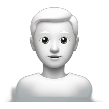 White diagram sticker