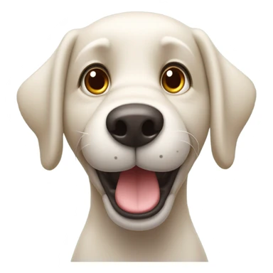 Un perro feliz  sticker