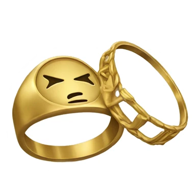 hazme un anillo de oro sticker