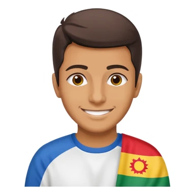 Druze and kurdistan flagg sticker