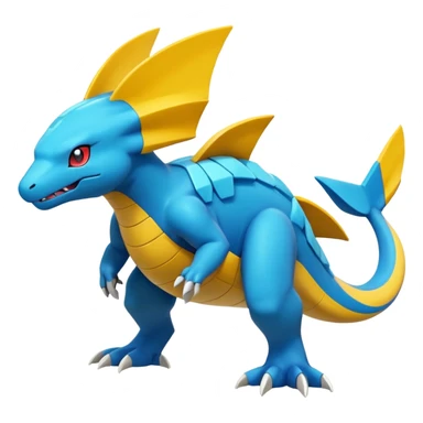 Helioptile-Heliolisk-Miraidon-Pokémon, full body sticker