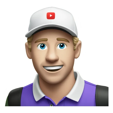 youtube channel Alec Murphy. He reacts to funny trending content and golf sticker