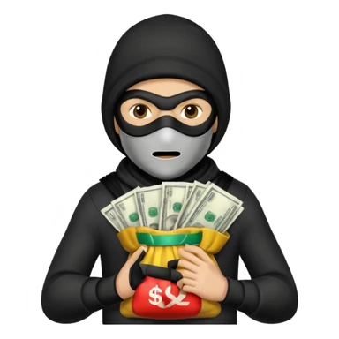 Robber sticker