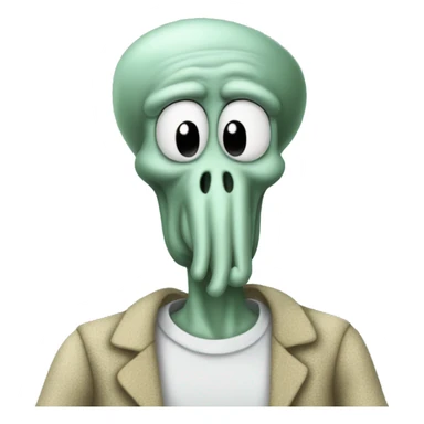 Squidward Tentacles  sticker