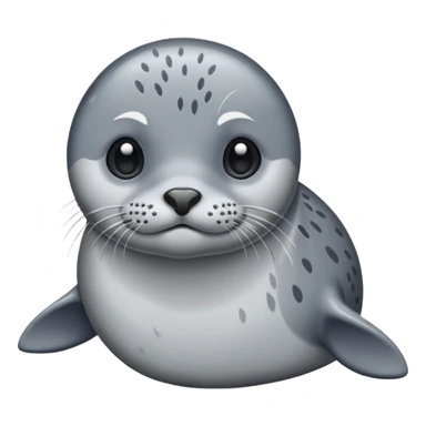 Harbor seal sticker