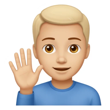 saying hello avatar sticker