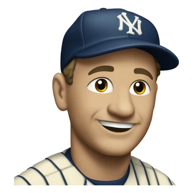 lou gehrig sticker