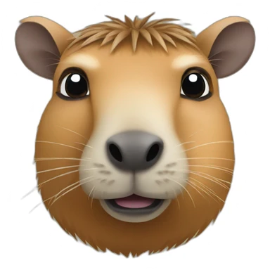 mexican-capybara sticker