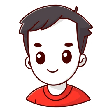 I want the word Content in bold red letters sticker