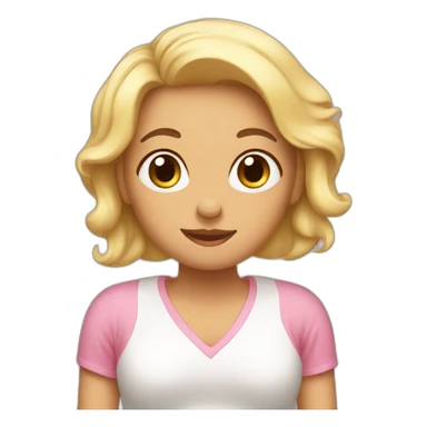 Want to be a mum sticker