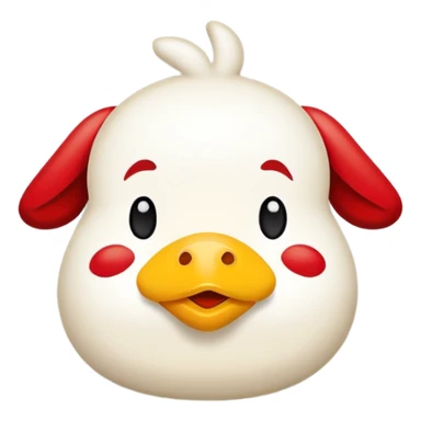 make a chickfila emoji  sticker