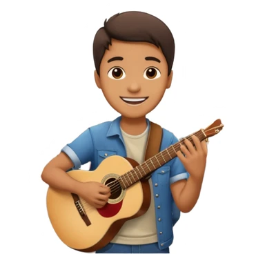 Street Musician + fan photo + crowd, Street Memories. sticker