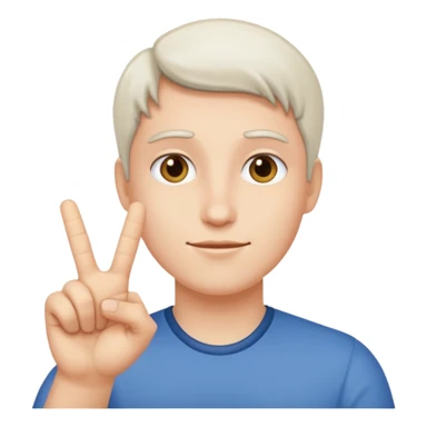 Yvl handsign sticker